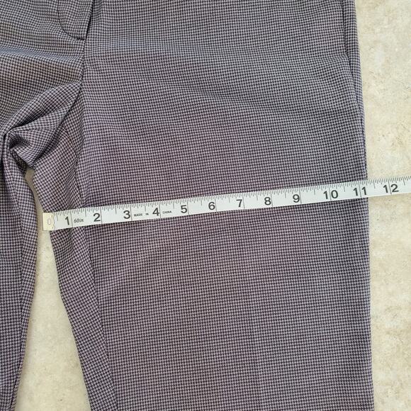 Worthington Modern Fit Straight-leg Black Houndstooth Pants Size 8 - Picture 11 of 12